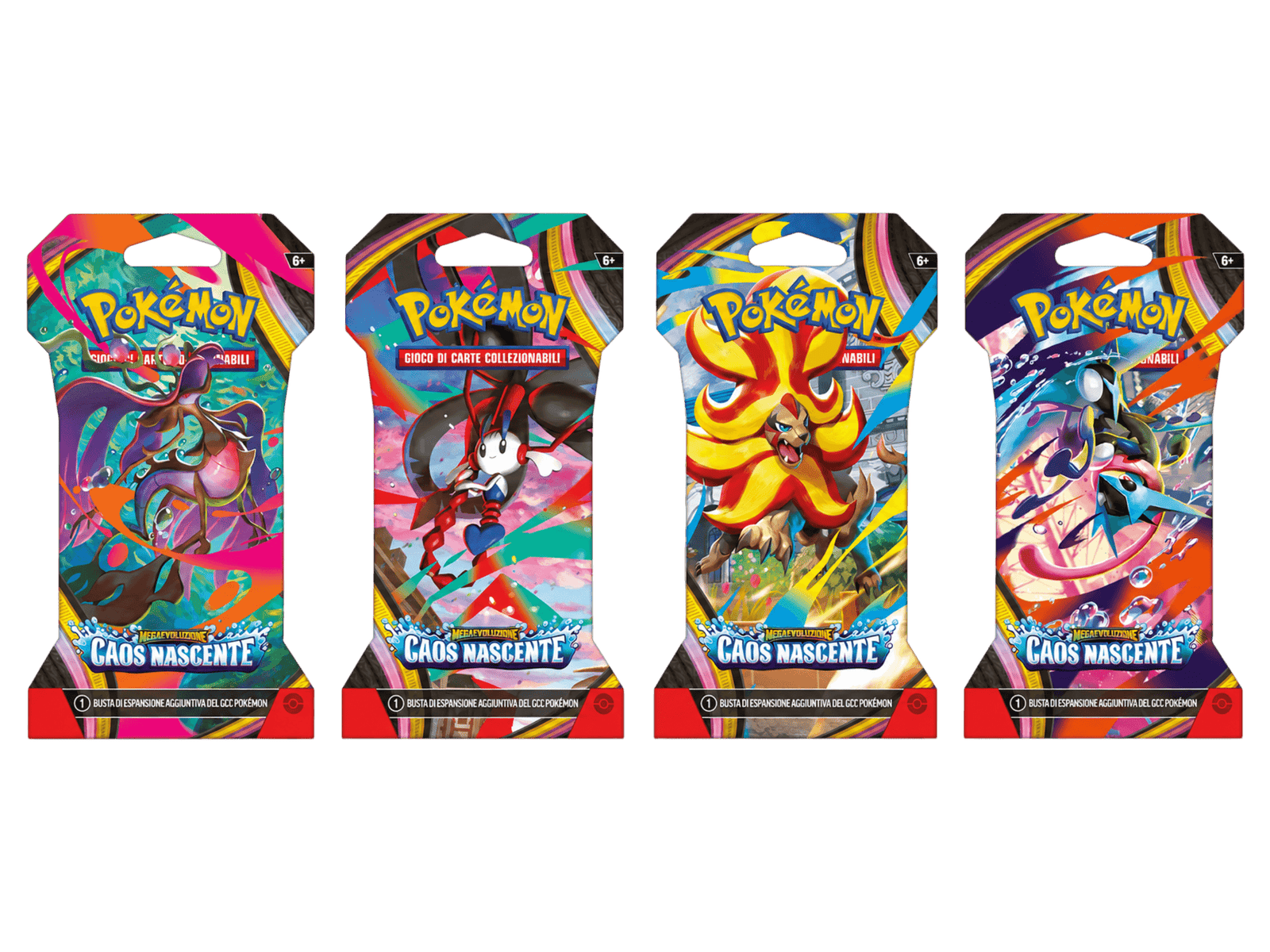 Pokémon Caos Nascente Paper Sleeve ME04 - ITA