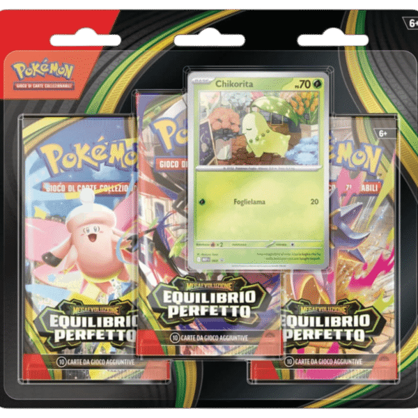Pokémon Equilibrio Perfetto Blister 3 Buste - ITA