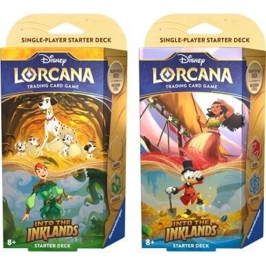 Lorcana Into the Inklands Starter Deck Display 8 Mazzi - ENG