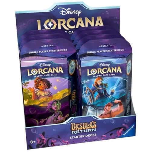 Lorcana Ursula's Return Starter Deck Display 8 Mazzi - ENG