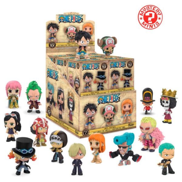 Funko Mystery Minis One Piece Dressrosa Saga 12 Pezzi
