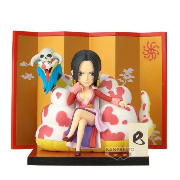Banpresto One Piece Boa Hancock World Collectable Figure con Salome