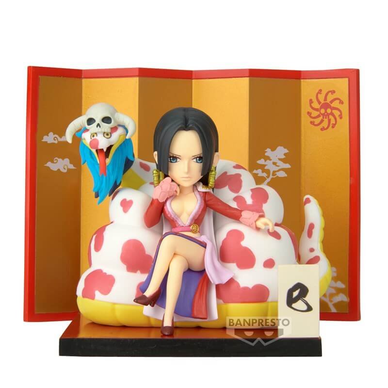 Banpresto One Piece Boa Hancock World Collectable Figure con Salome