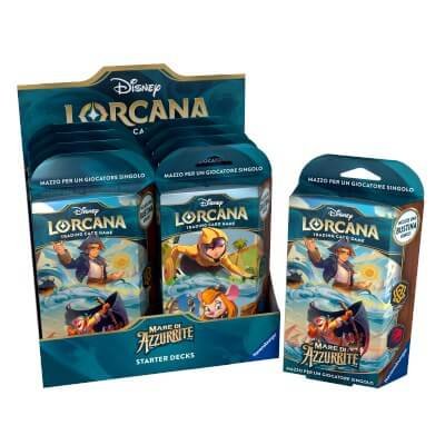 Lorcana Mare di Azzurrite Starter Deck Display 8 Mazzi - ITA