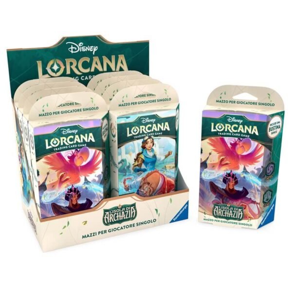 Lorcana L'Isola di Archazia Starter Deck Display 8 Mazzi - ITA