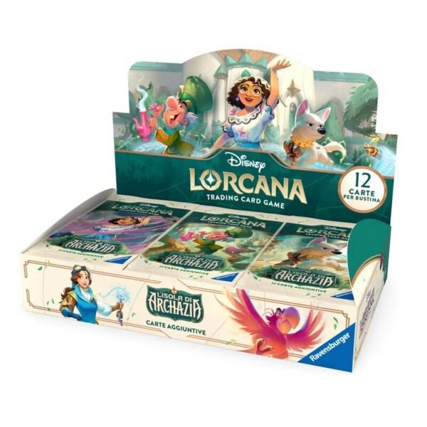 Lorcana L'Isola di Archazia Booster Display 24 Buste - ITA
