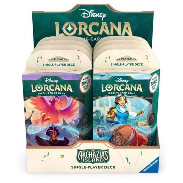 Lorcana Archazia's Island Starter Deck Display 8 Mazzi - ENG