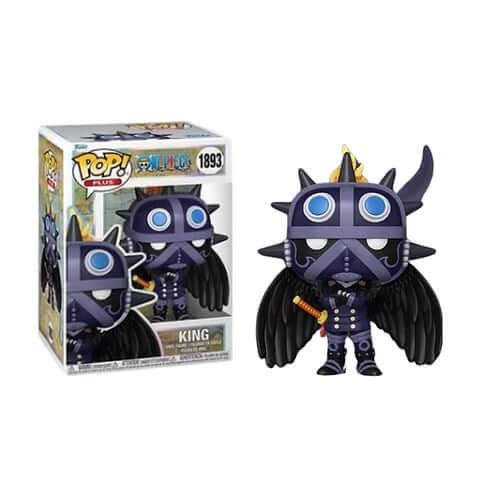 Funko Pop Plus King One Piece Vinile 9 cm