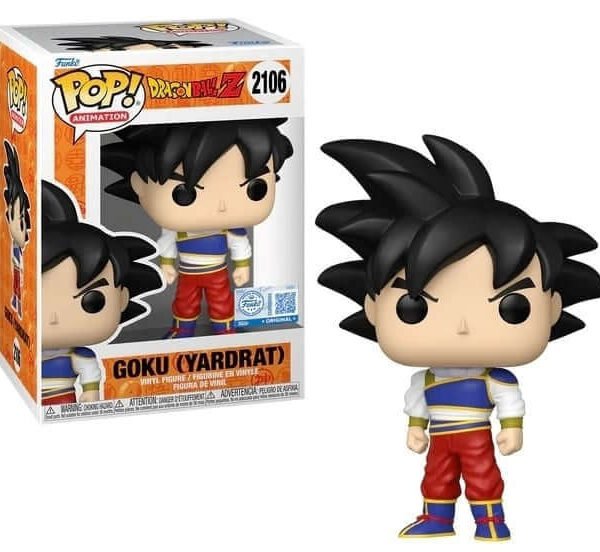 Funko Pop Goku Yardrat Dragon Ball Z With Chase Exclusive