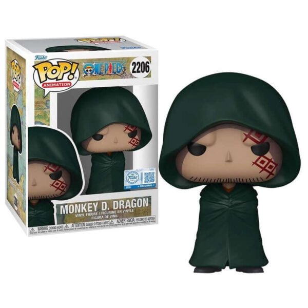 Funko Pop Monkey D Dragon One Piece con Chase Exclusive