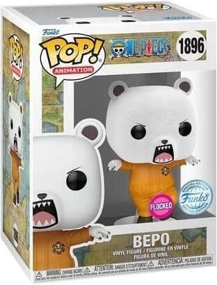 Funko Pop Bepo One Piece Flocked Exclusive 1896
