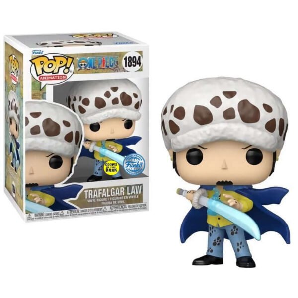 Funko Pop Law Blue Anesthesia One Piece Glow In The Dark 1894