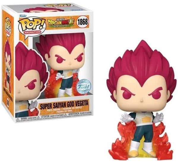Funko Pop Vegeta SSG Dragon Ball Super Broly Exclusive 1868