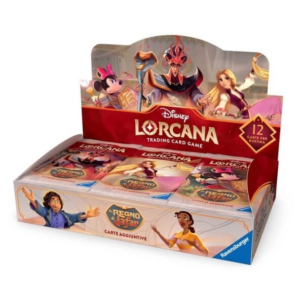 Lorcana Regno di Jafar Booster Display 24 Buste - ITA