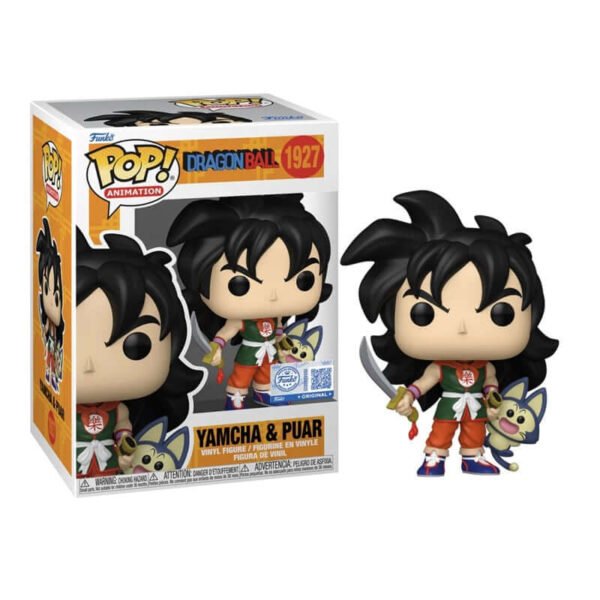 Funko Pop Yamcha e Puar Dragon Ball Exclusive 1927