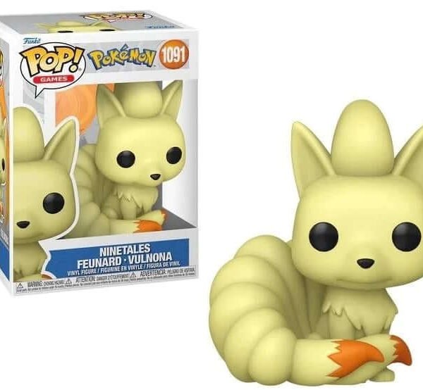 Funko Pop Ninetales Pokemon Vinile 9 cm