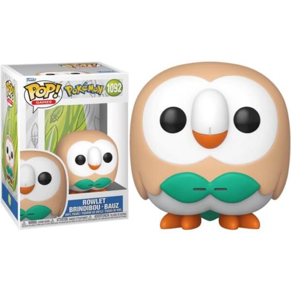 Funko Pop Rowlet Pokemon Vinile 9 cm
