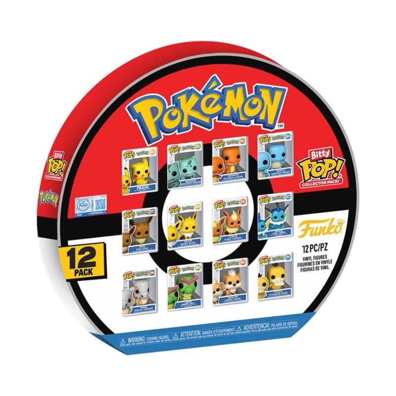 Funko Bitty Pop Pokemon Collector Pack 12 Pezzi