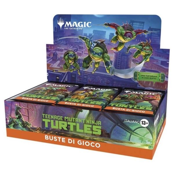 Magic Ninja Turtles Play Booster Display 30 Buste - ITA