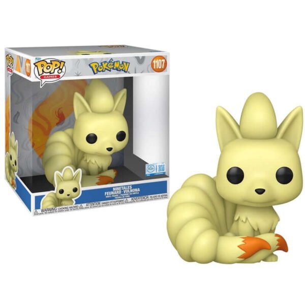 Funko Pop Jumbo Ninetales Pokemon 25 cm Exclusive 1107