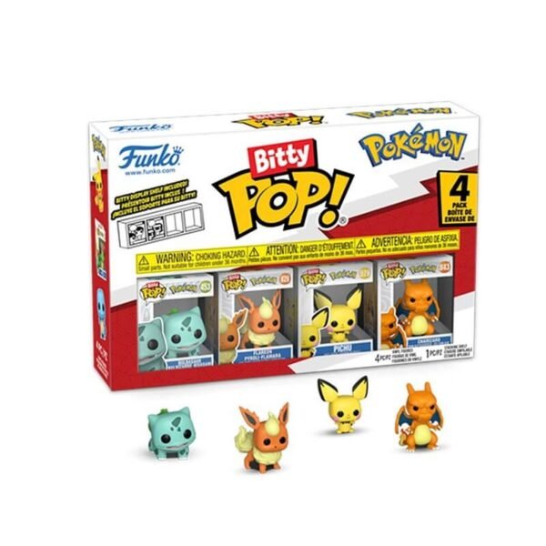 Funko Bitty Pop Bulbasaur Pokemon 4-Pack