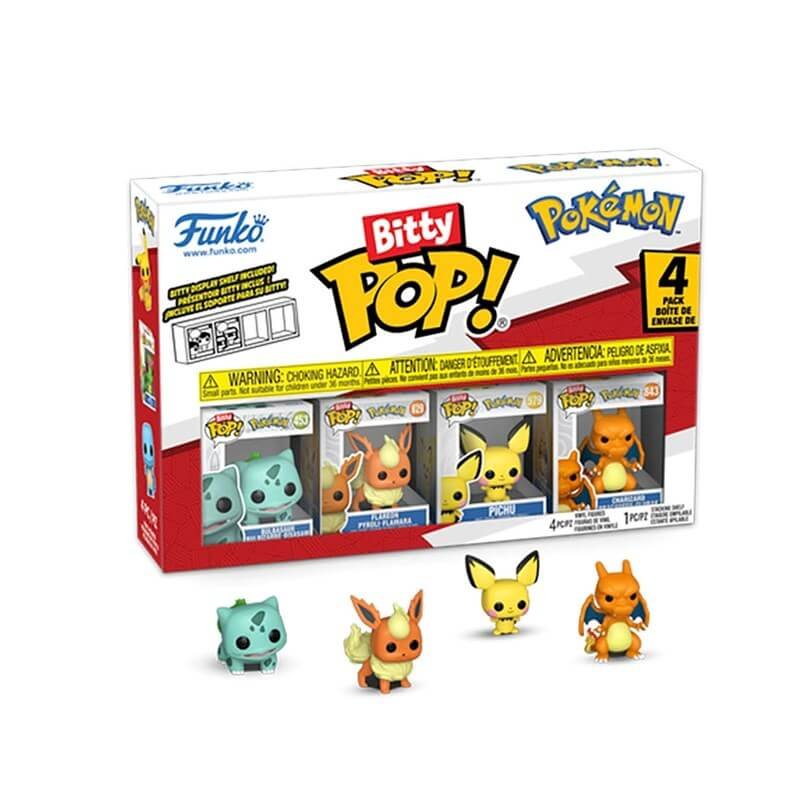 Funko Bitty Pop Bulbasaur Pokemon 4-Pack