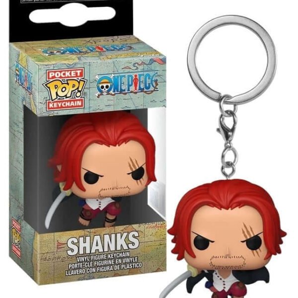 Funko Pop Keychain Shanks One Piece