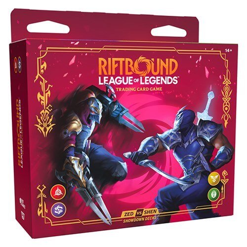 Riftbound Vendetta Showdown Deck Display 4 Mazzi - ENG