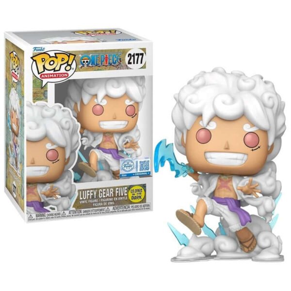 Funko Pop Luffy Gear 5 One Piece Glow In The Dark Exclusive 2177