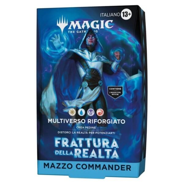 Magic Reality Fracture Commander Decks Display 4 Mazzi - ITA