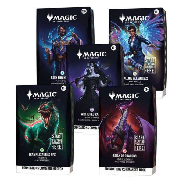 Magic Reality Fracture Starter Commander Deck Display 5 Mazzi - ENG