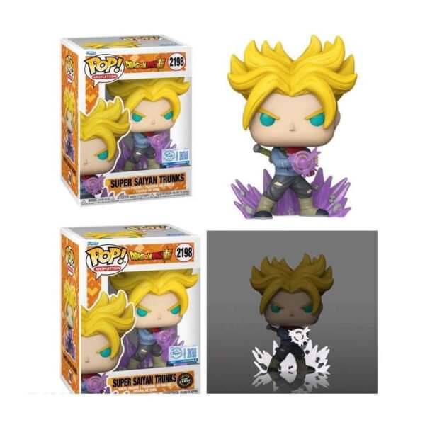 Funko Pop Super Saiyan Trunks Dragon Ball Super Chase Exclusive 2198