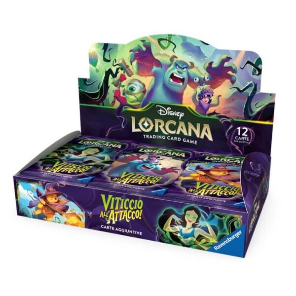 Lorcana Viticcio all'Attacco Booster Display 24 Buste - ITA
