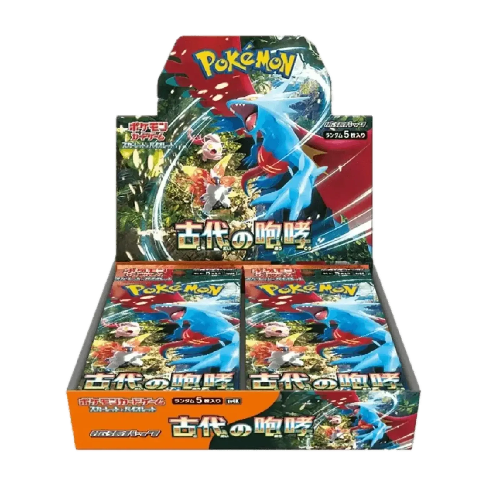 Pokémon Ancient Roar Booster Box SV4K - JAP