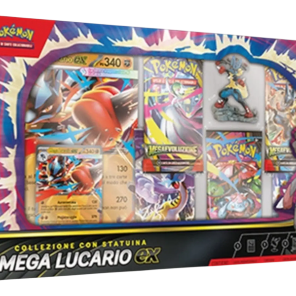 Pokémon Mega Lucario ex Collezione Statuina - ITA