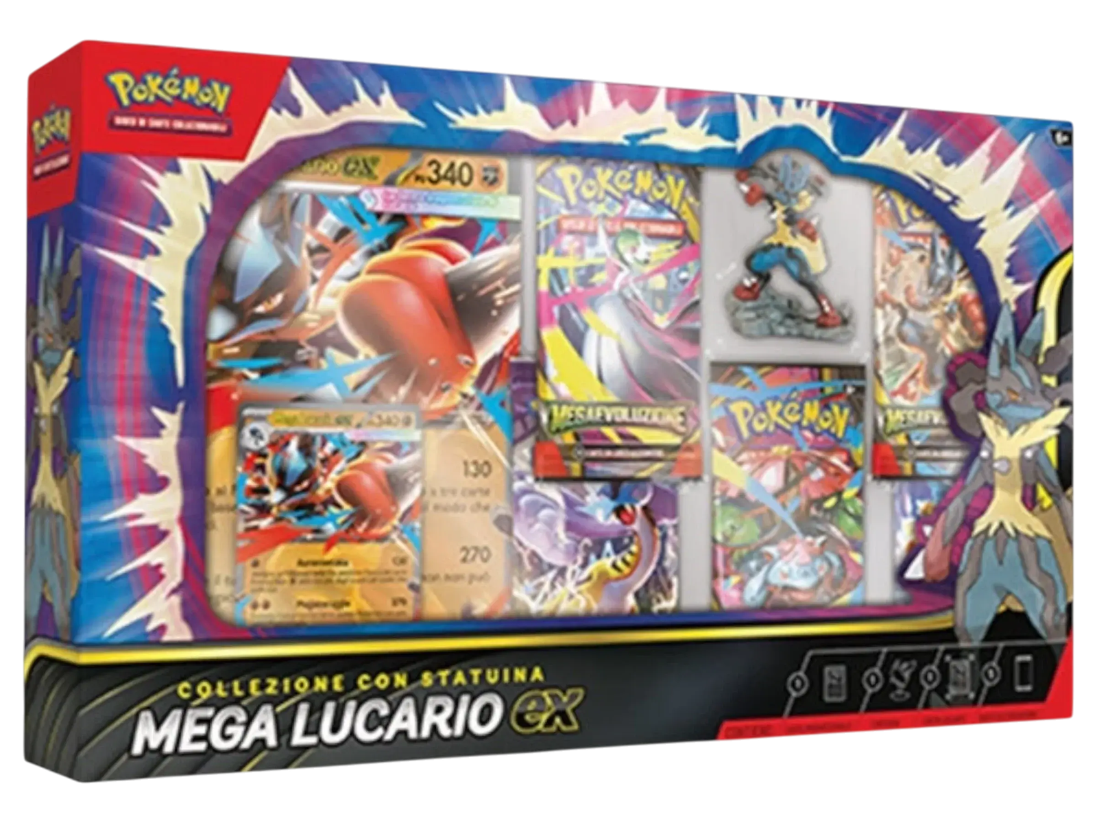 Pokémon Mega Lucario ex Collezione Statuina - ITA