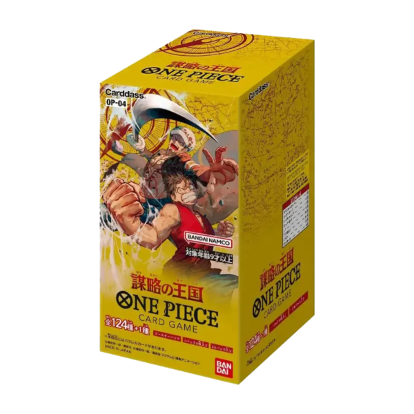 One Piece OP-04 Booster Box Kingdoms of Intrigue - JAP