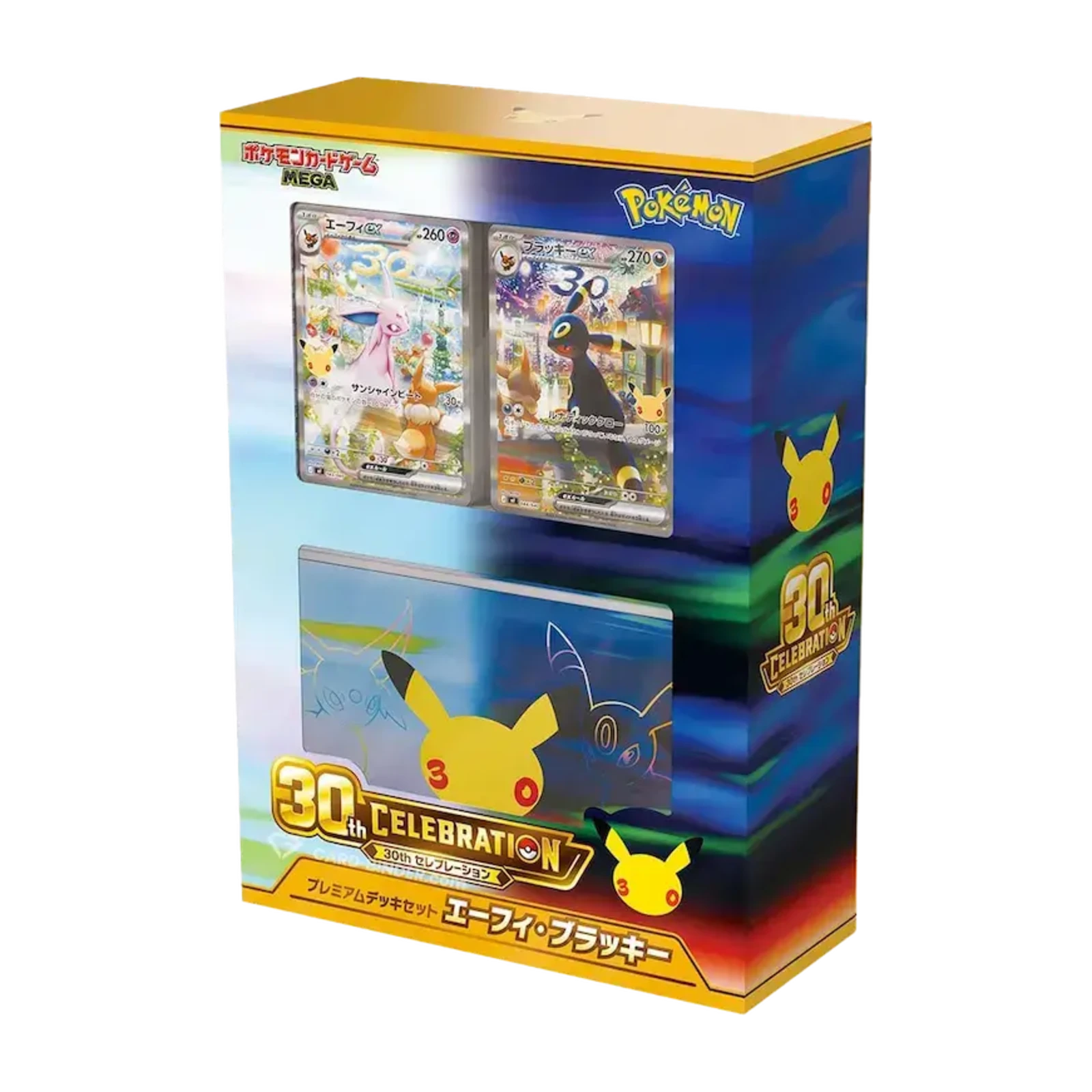 Pokémon 30th Anniversario Battle Deck Umbreon e Espeon - JAP