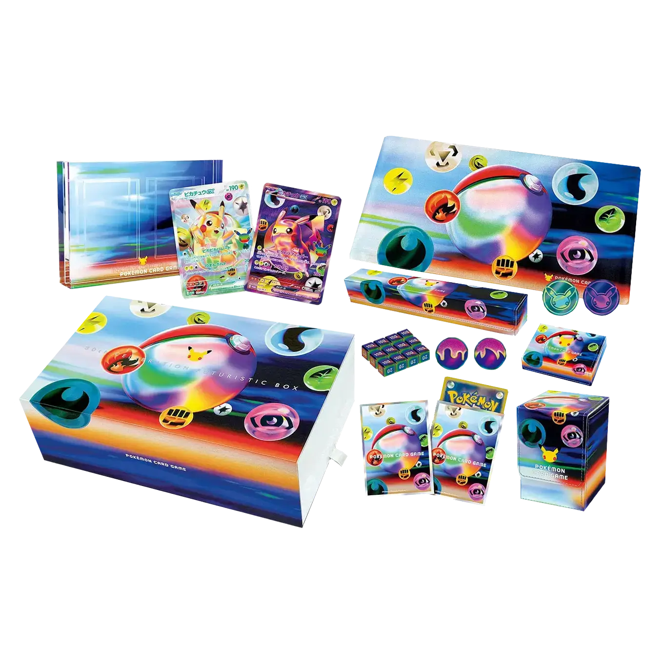 Pokémon 30th Anniversary Futuristic Box - JAP – foto 3