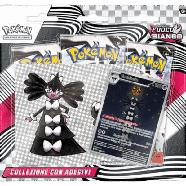 Pokémon Fuoco Bianco Blister 3 Buste - ITA