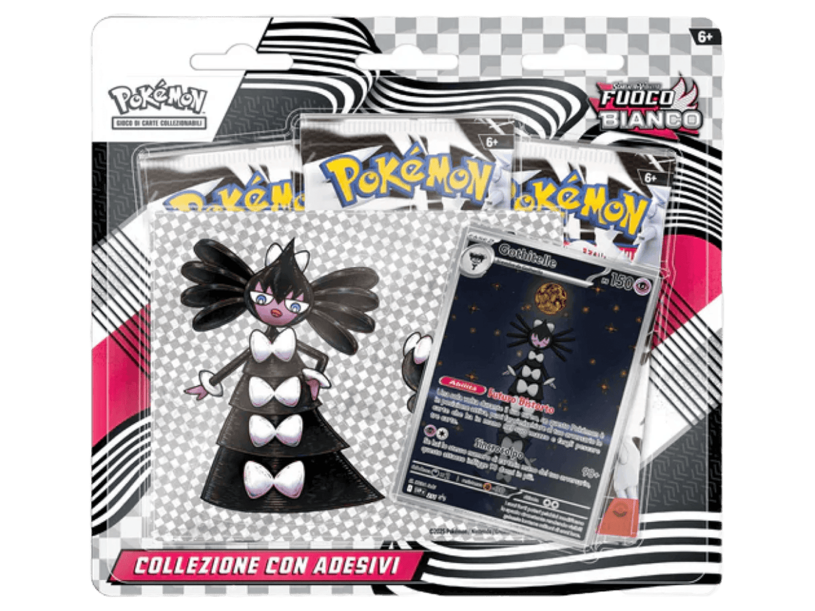 Pokémon Fuoco Bianco Blister 3 Buste - ITA