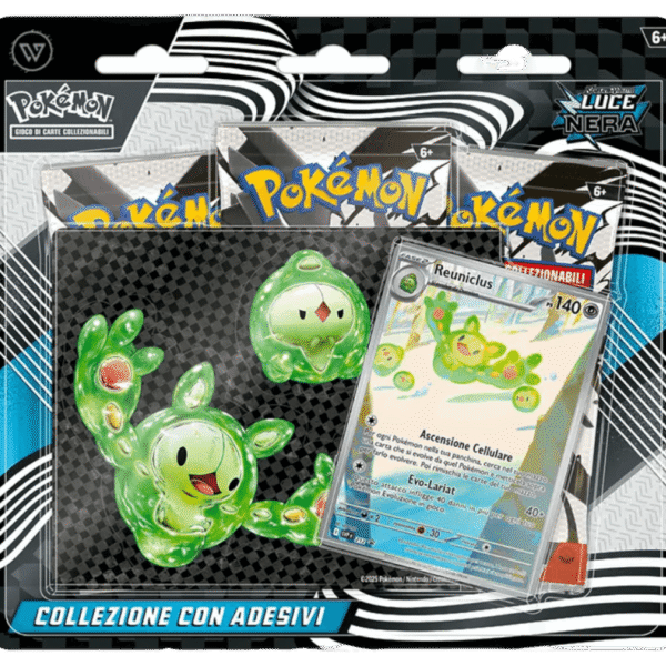 Pokémon Luce Nera Blister 3 Buste - ITA
