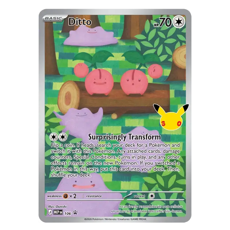 Pokémon 30th Anniversario Collezione Premium Ditto - ITA - immagine 3