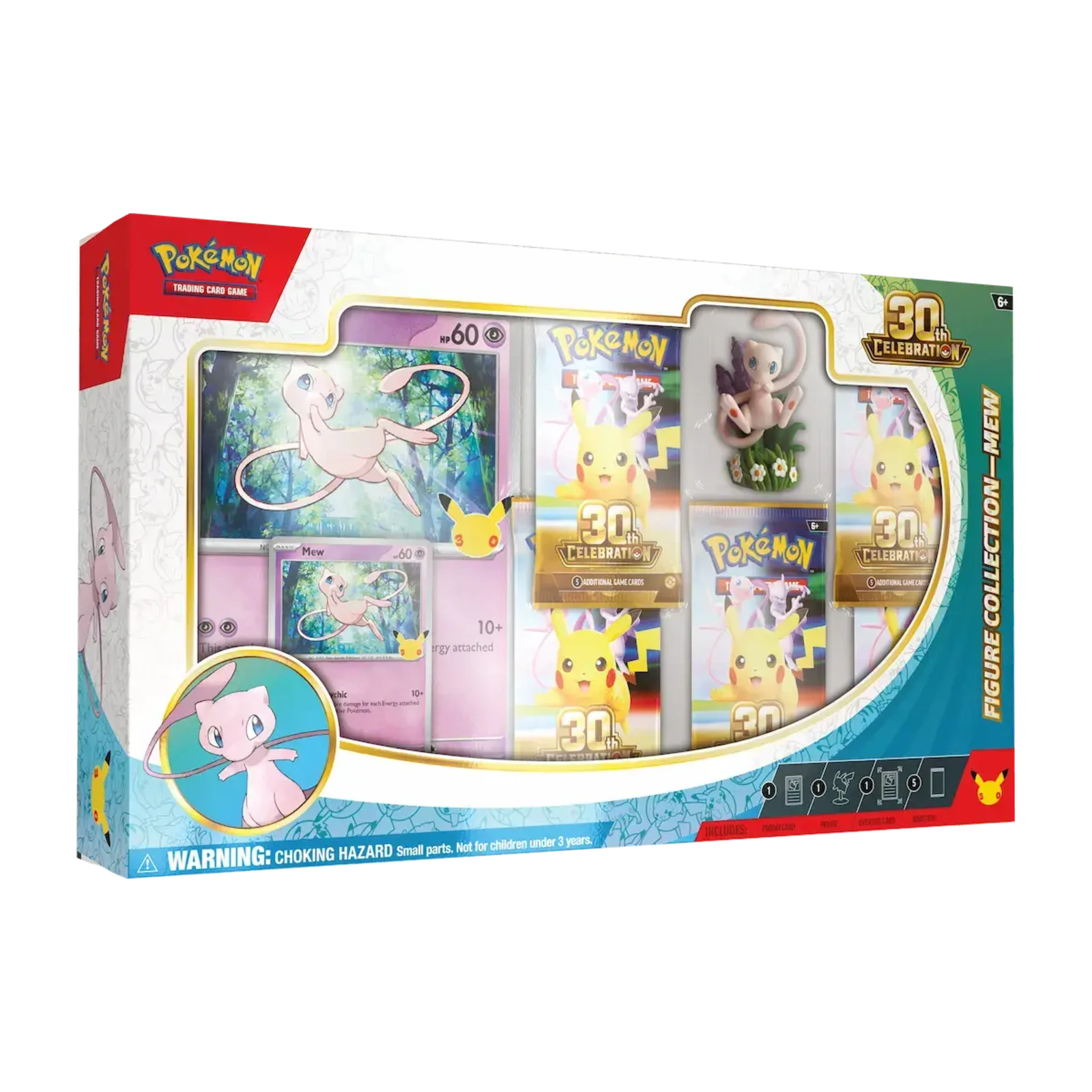 Pokémon 30th Anniversario Statuina Mew Collezione - ITA