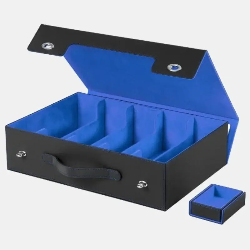 Scatola Porta Carte 5 File con Maniglia oltre 3900 Carte - immagine 4