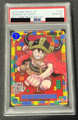 One Piece P-110 Carta PSA 10 Monkey D. Luffy - JAP