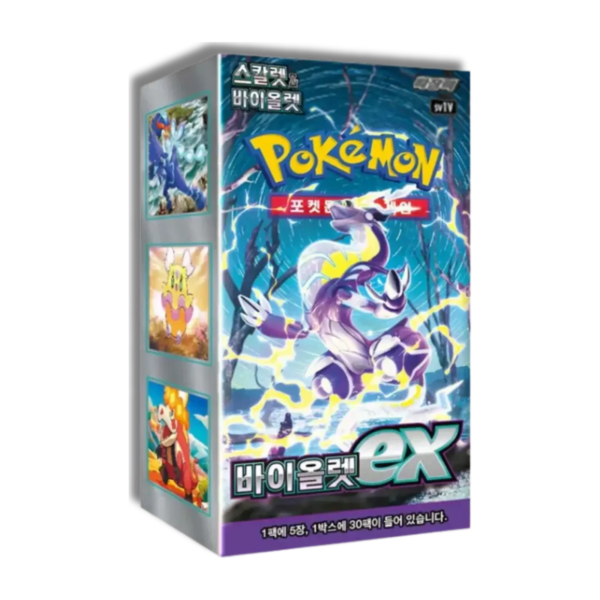 Pokémon Violet ex Booster Box - KOR