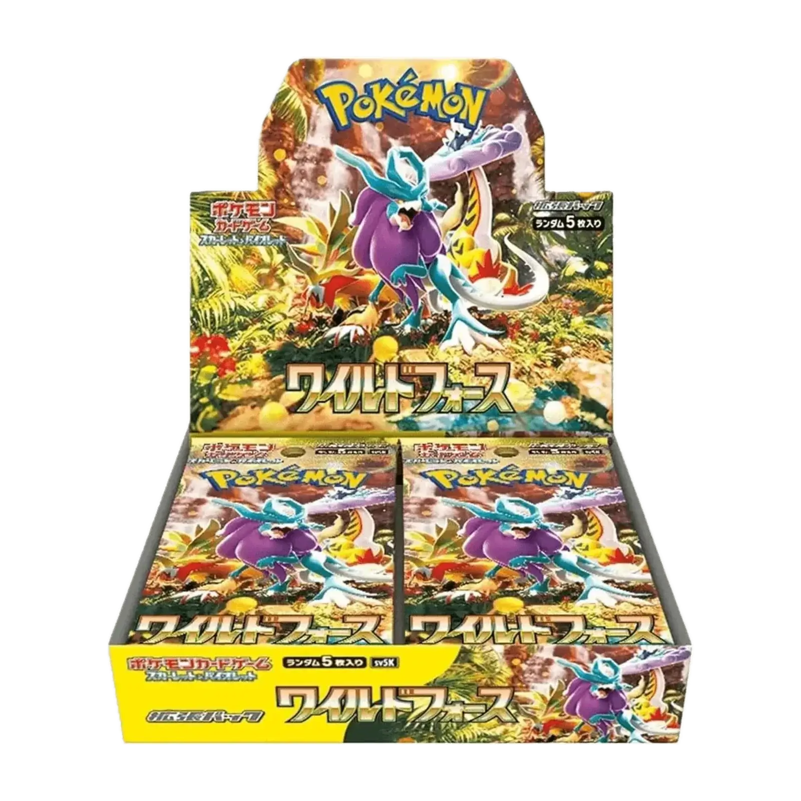 Pokémon Wild Force Booster Box SV5K - JAP