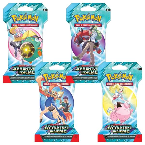 Pokémon Avventure Insieme Paper Sleeve SV9 - ITA