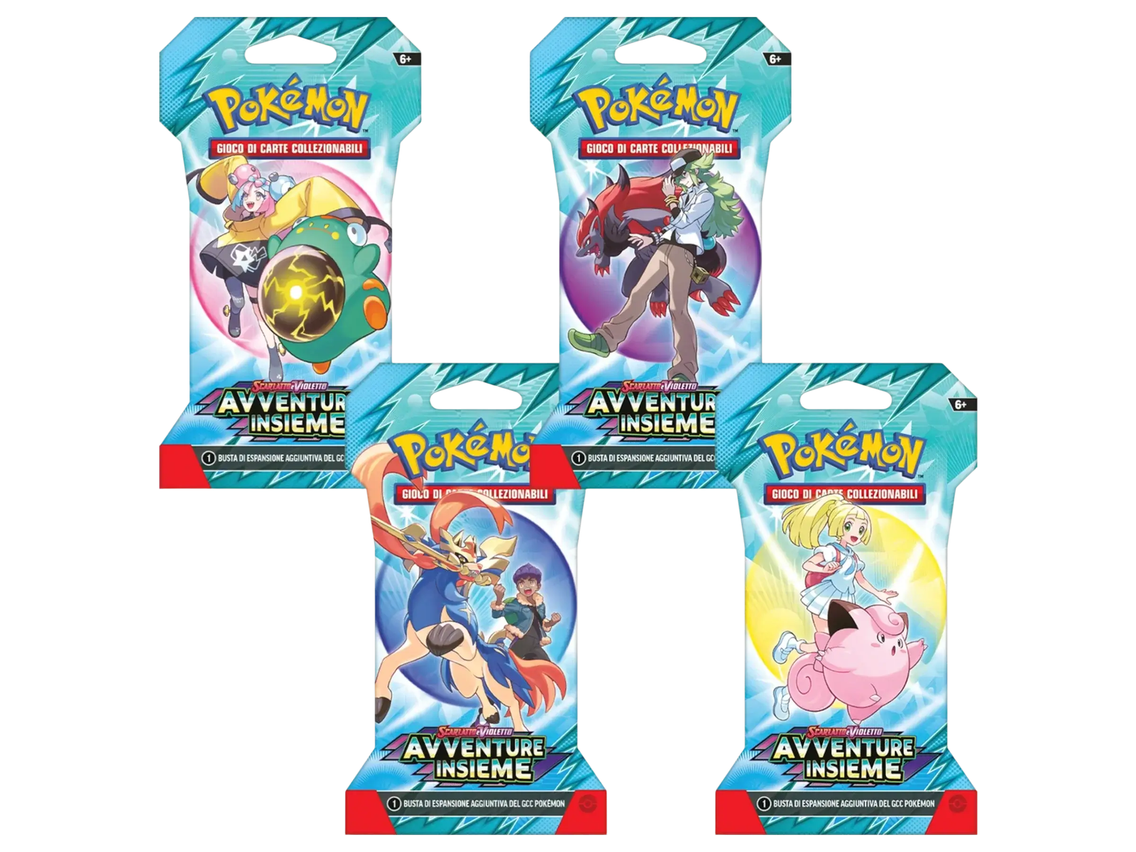 Pokémon Avventure Insieme Paper Sleeve SV9 - ITA